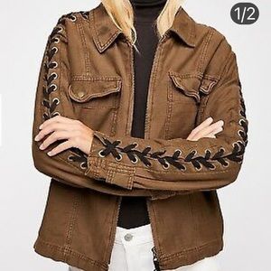 Free people jacket army green